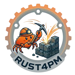 Rust4PM logo Rust4PM logo
